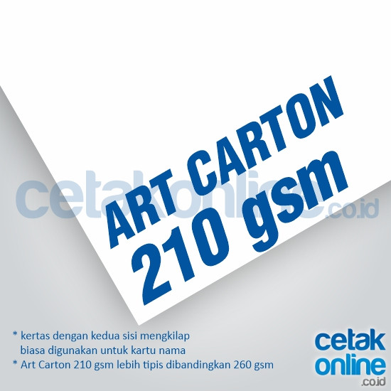 Art Carton 210 gsm