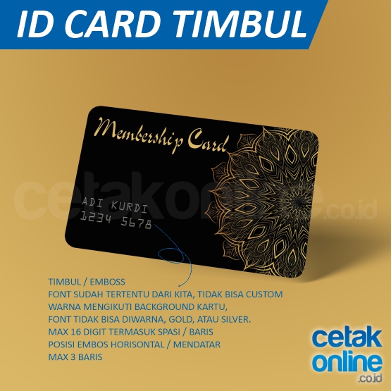 Timbul Embos PVC