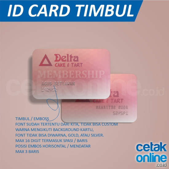 Timbul Embos PVC