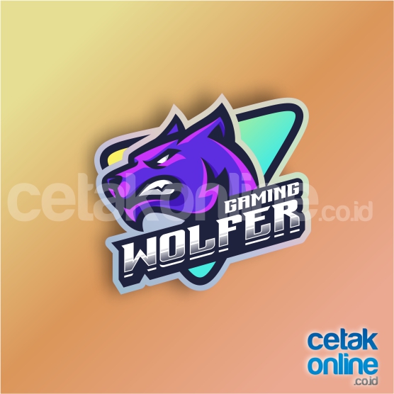 Stiker Hologram Pelangi