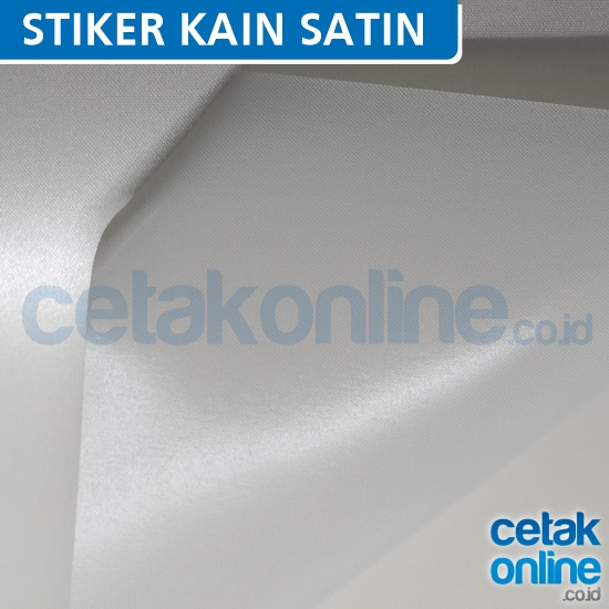 Stiker Kain Satin