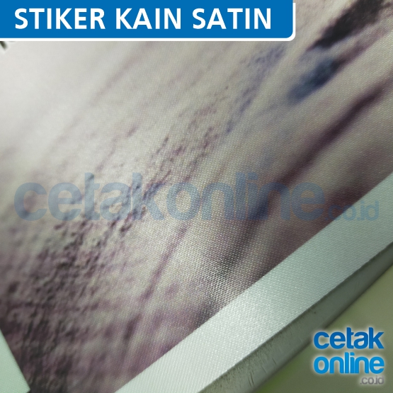 Stiker Kain Satin