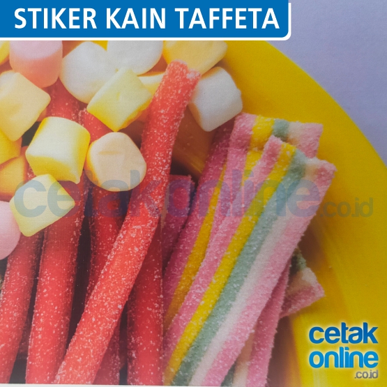 Stiker Kain Taffeta