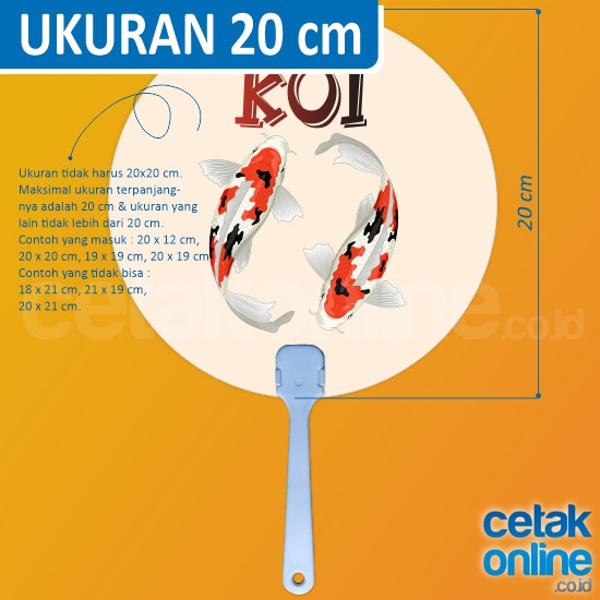 Ukuran 20 cm
