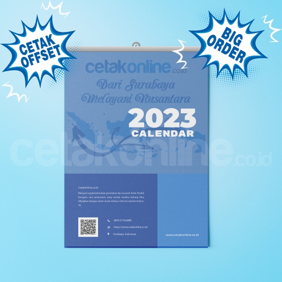 Kalender Dinding Big Order (Offset) - 30 x 48 cm - 4 lembar - AP1 ...