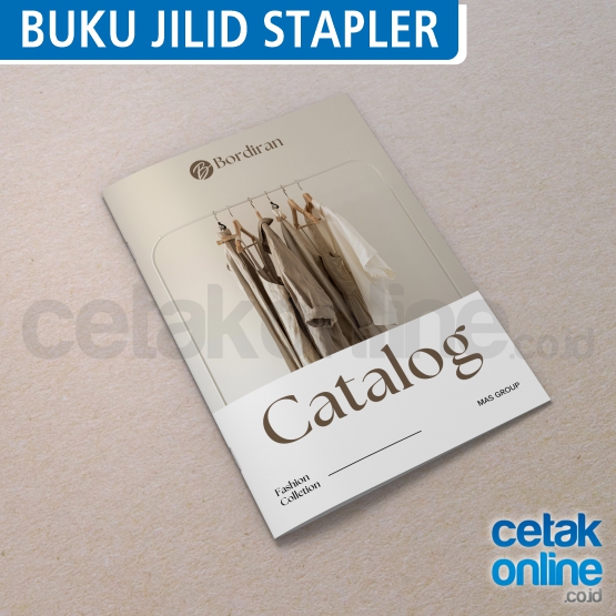 Cetak Buku A5 Full Color Jilid Stapler HVS80