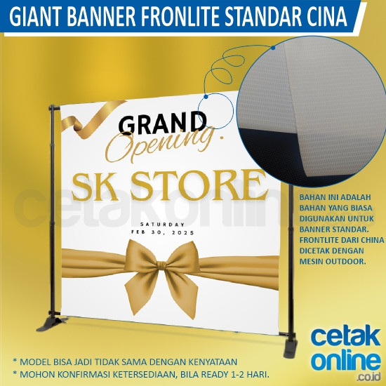 Giant Banner China Standart