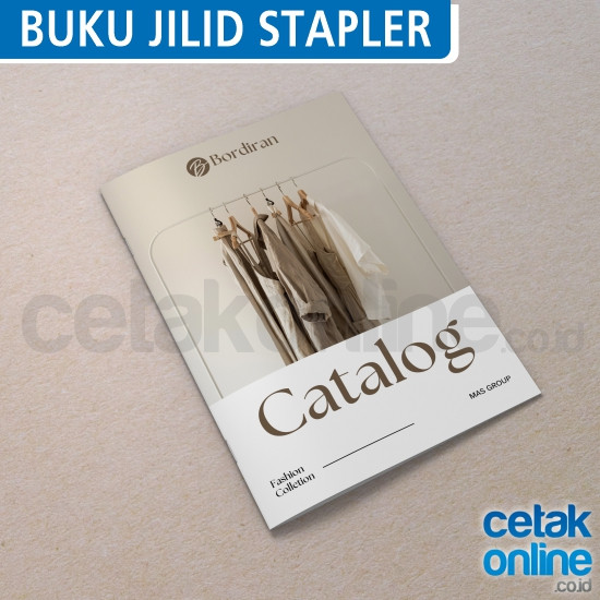 Cetak Buku A5 Full Color Jilid Stapler HVS100
