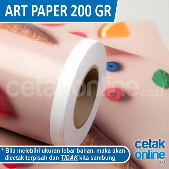 Art Paper Rol (Trisolv) 200 gsm