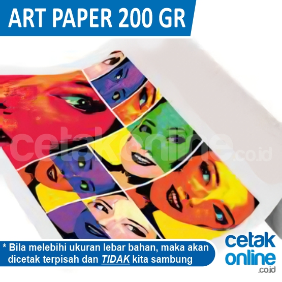 Art Paper Rol (Trisolv) 200 gsm