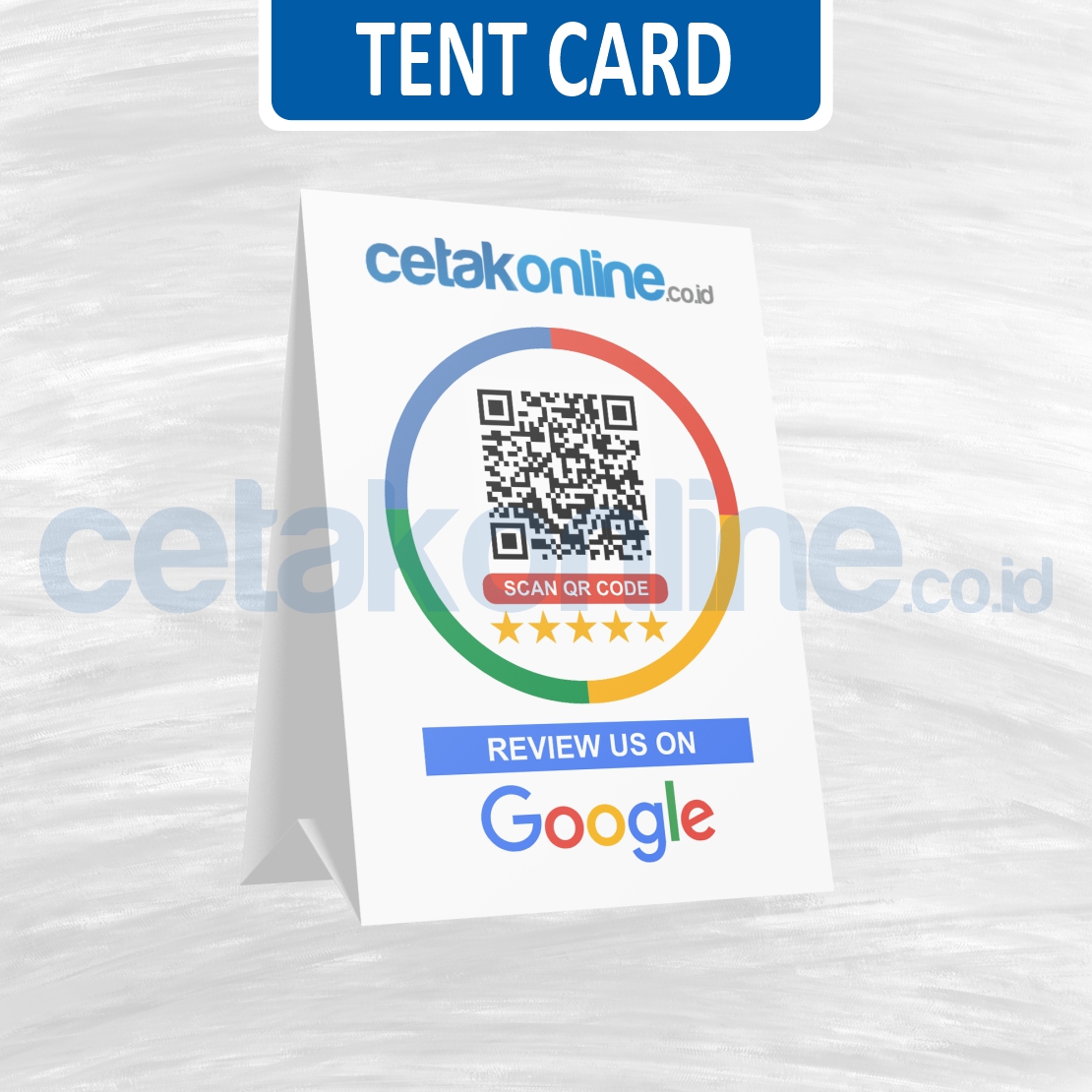Tent Card Kertas