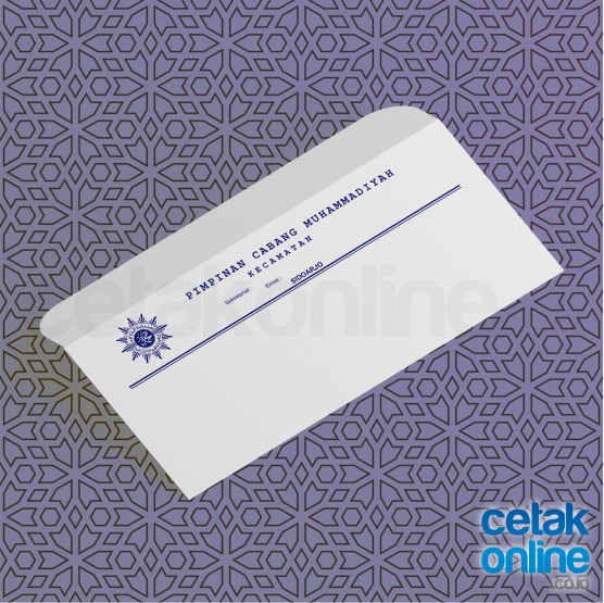 Amplop Putih Kabinet 90 Jendela (11 x 23 cm)