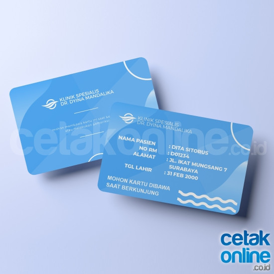 Kartu Member (Membership Card) PVC ID Card 