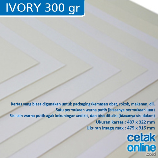 Ivory 300 gsm