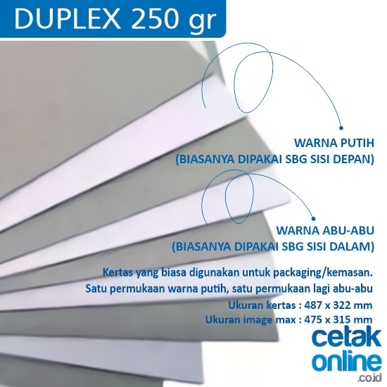 Duplex 250 gsm