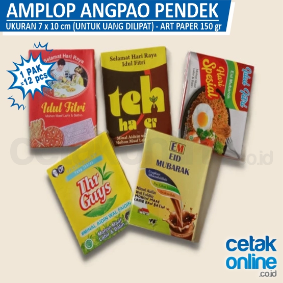 Amplop Pendek 7 x 10 cm Art Paper 150