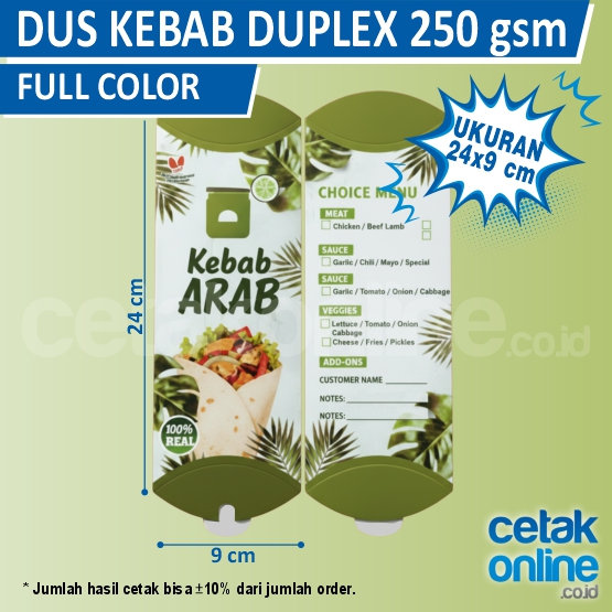 Duplex 250gr Full Color