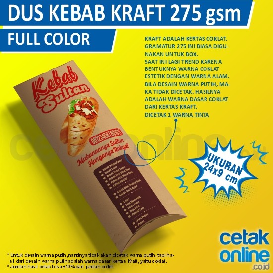Kraft 275gr Full Color