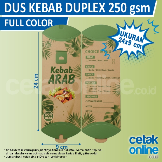 Kraft 275gr Full Color