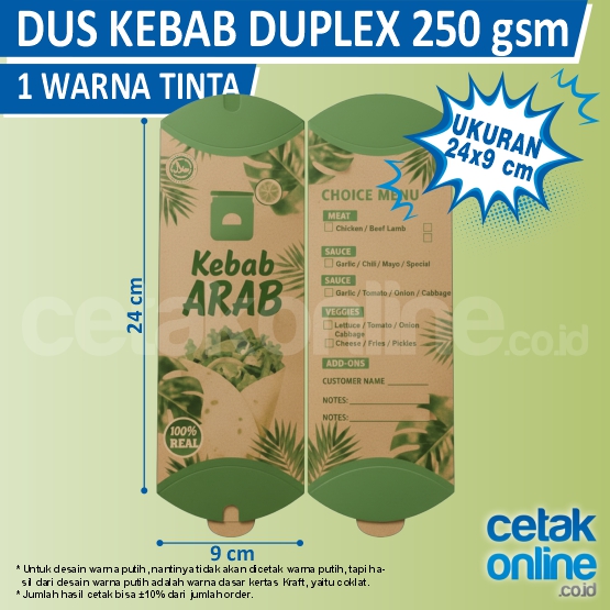 Kraft 275gr 1 Warna Tinta