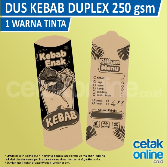 Kraft 275gr 1 Warna Tinta