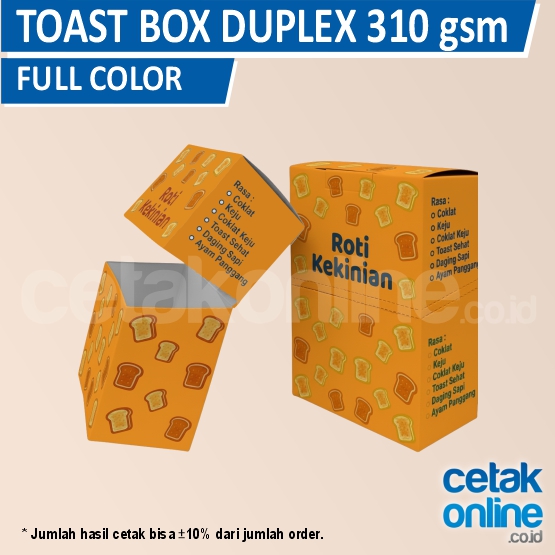 Duplex 310gr Full Color Tinta