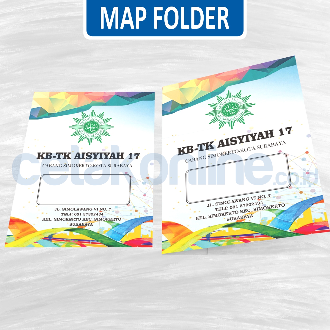 Map Folder F4 Cetak 1 Sisi AP260 