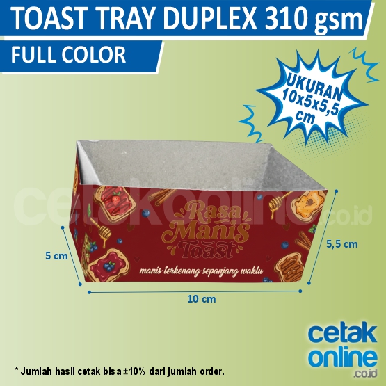 Duplex 310gr Full Color Tinta