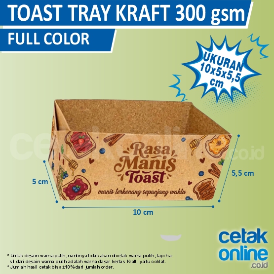 Kraft 300gr Full Color Tinta