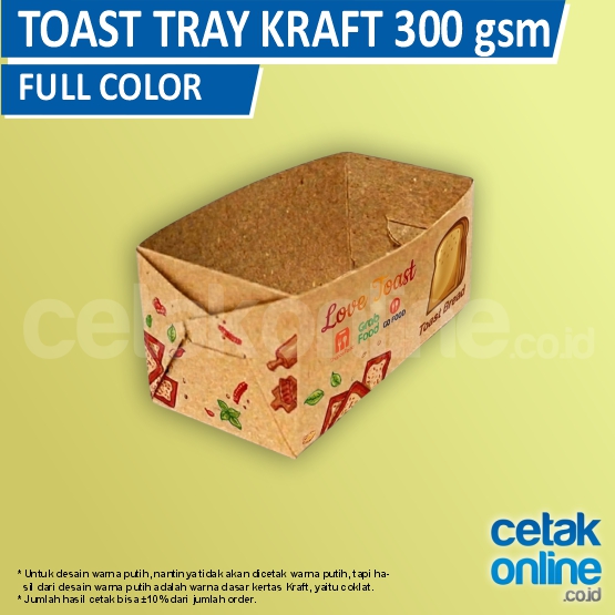 Kraft 300gr Full Color Tinta