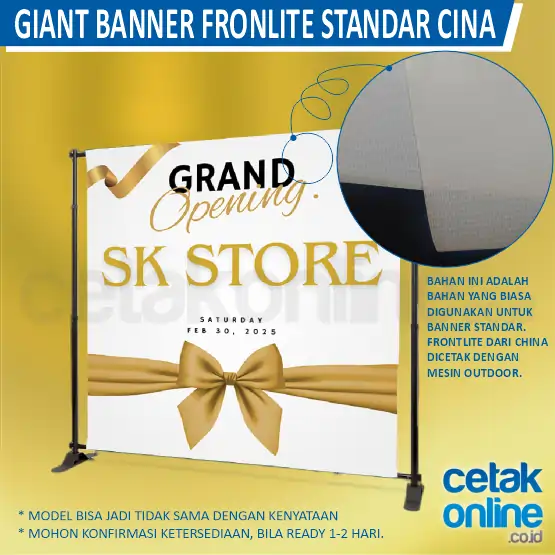 Giant Banner China Standart