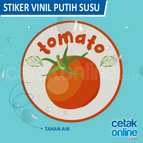 Vinil Putih Susu Glosy (Stiker Plastik Putih Mengkilap)