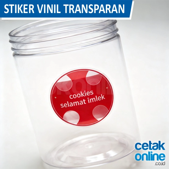 Vinil Transparan (Stiker Plastik Transparan)