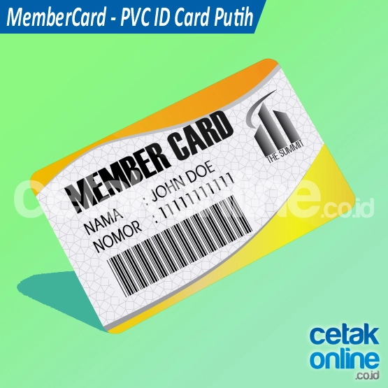 PVC ID Card Putih