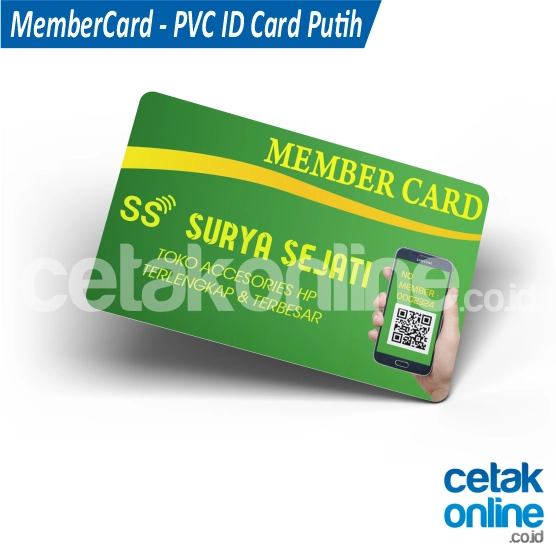 PVC ID Card Putih