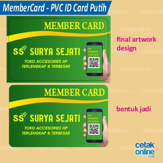 PVC ID Card Putih