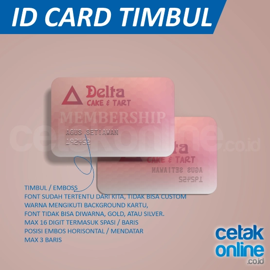 Timbul Embos PVC