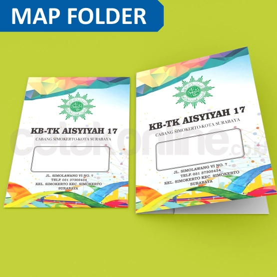 Cetak Map Folder A4 Cetak 2 Sisi AP260 