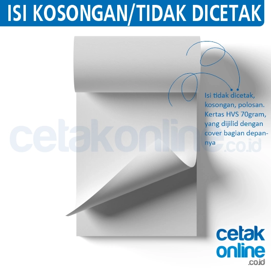 Isi Tidak Dicetak (Kosongan / Polos)