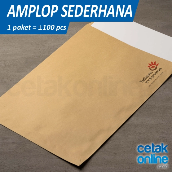 Amplop Coklat Samson Kraft C (18 x 28 cm)