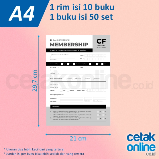 Form A4