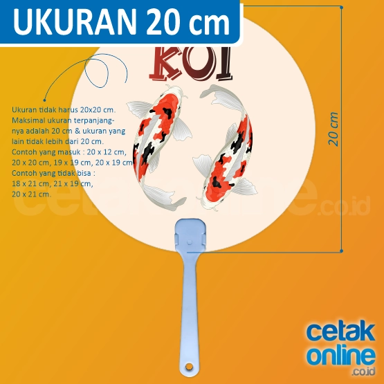 Ukuran 20 cm