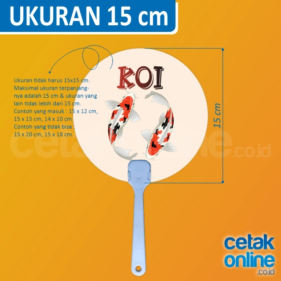 Ukuran 15 cm