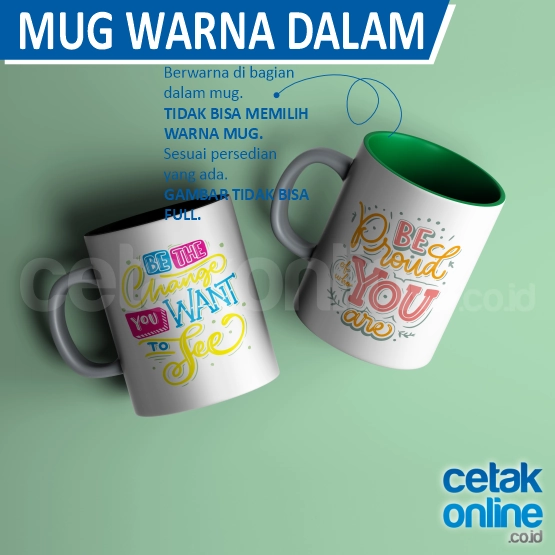 Mug Warna Dalam