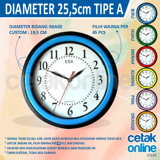 25,5 cm Tipe A