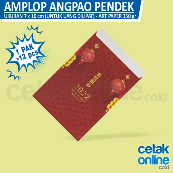 Amplop Pendek 7 x 10 cm Art Paper 150