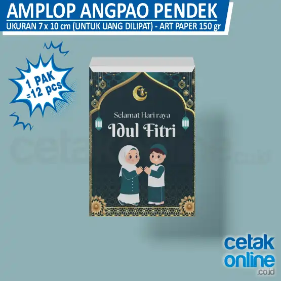 Amplop Pendek 7 x 10 cm Art Paper 150
