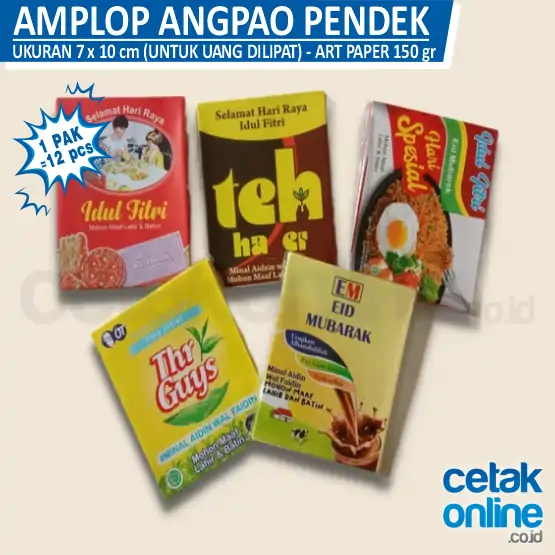 Amplop Pendek 7 x 10 cm Art Paper 150