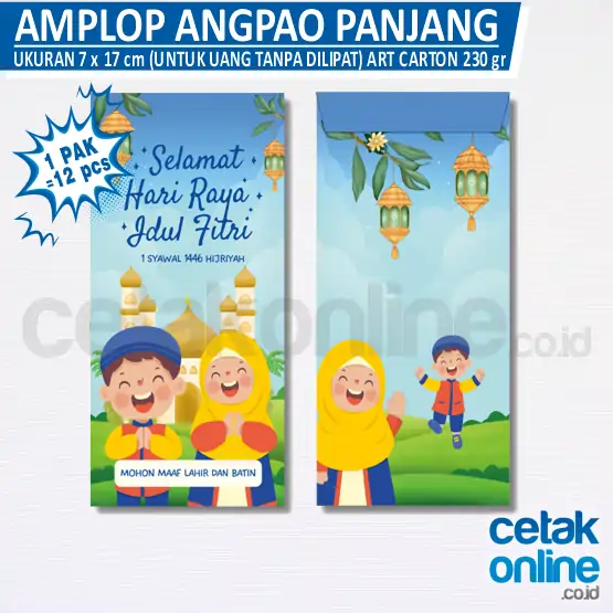 Amplop Panjang 7 x 17 cm Art Carton 230