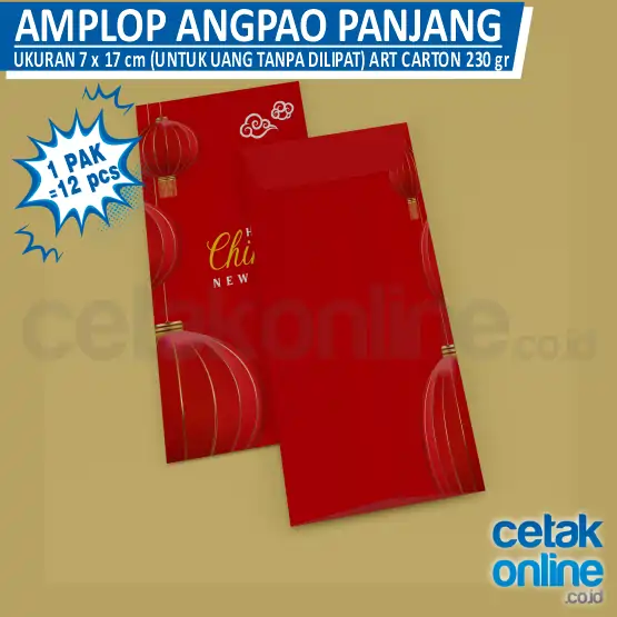 Amplop Panjang 7 x 17 cm Art Carton 230